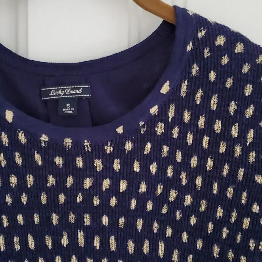 Lucky Brand Split Back Sweater - Picture 4 of 10